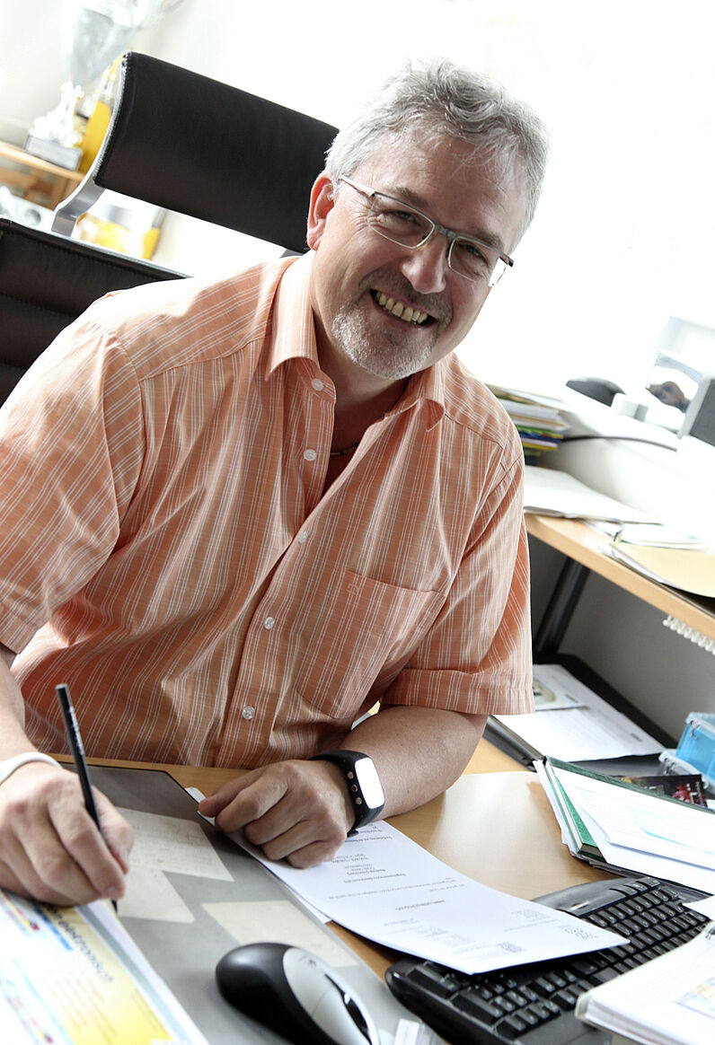 Portraitfoto Bürgermeister Klaus Gross