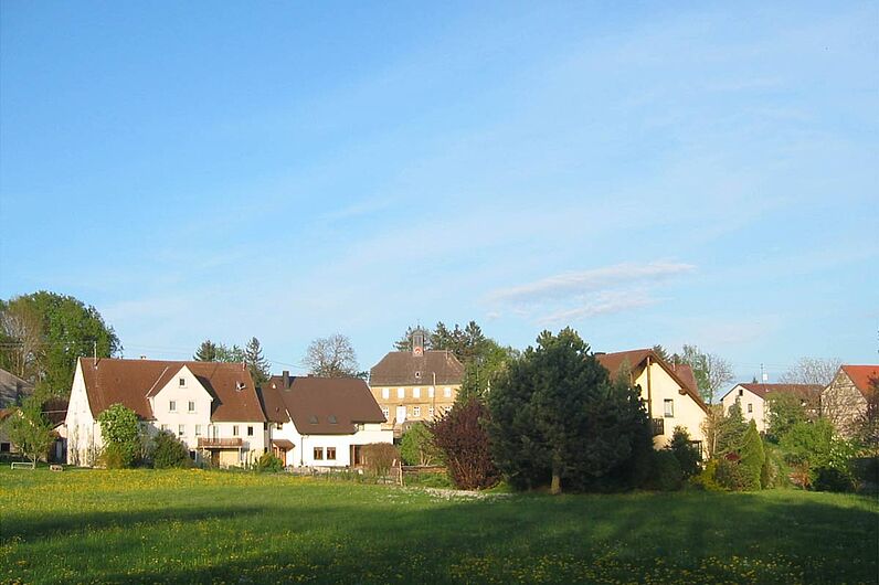 Abbildung Blick aufs Unterdorf