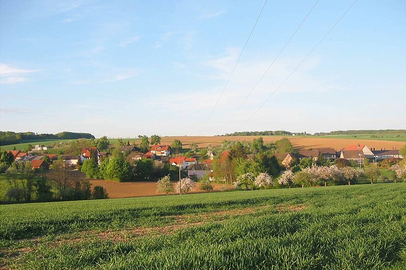 Abbildung Westernbach im Tal liegend